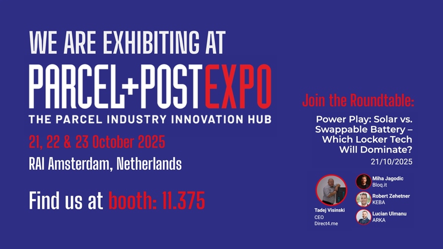 Parcel+Post Expo 2025 - unveiling four breakthroughs in parcel locker innovation.